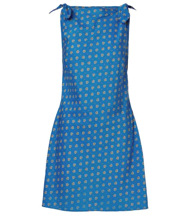 Dôen Maltina cotton and silk minidress