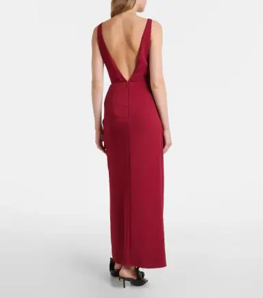 Givenchy Asymmetrical draped maxi dress | Thumbnail 3