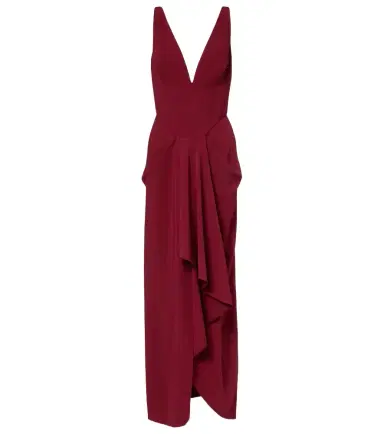 Givenchy Asymmetrical draped maxi dress | Thumbnail 1