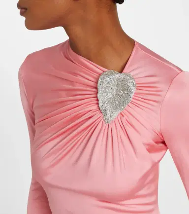 David Koma Embellished satin gown | Thumbnail 2