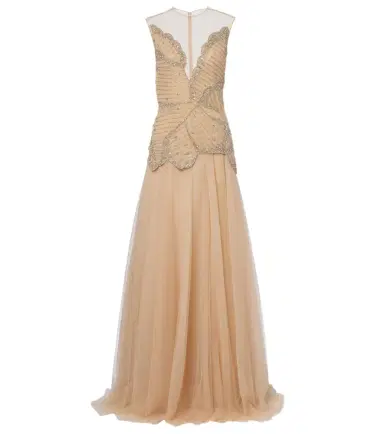 Costarellos Arabella embellished tulle gown | Thumbnail 1