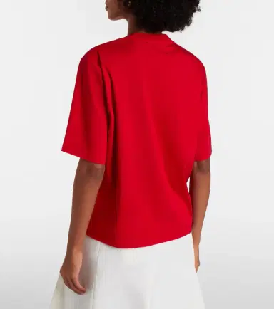 RÓHE Róhe Oversized cotton and silk-blend T-shirt | Thumbnail 4
