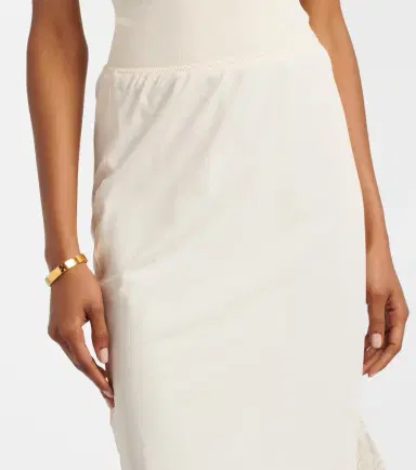 Rohe Róhe Lace-trimmed satin slip skirt | Thumbnail 5 Rohe Róhe Lace-trimmed satin slip skirt | Thumbnail 5