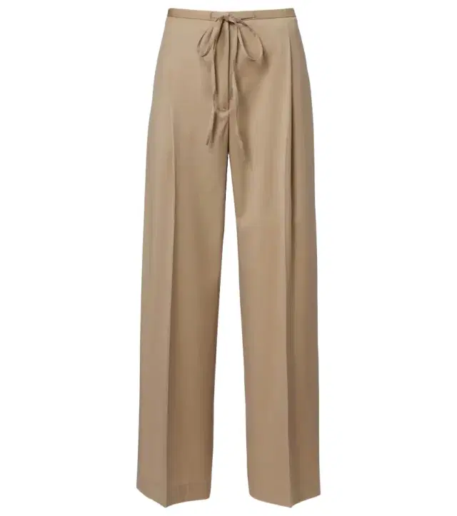 Róhe Pleated virgin wool wide-leg pants