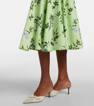 Emilia Wickstead Marione floral belted cotton shirt dress | Thumbnail 5