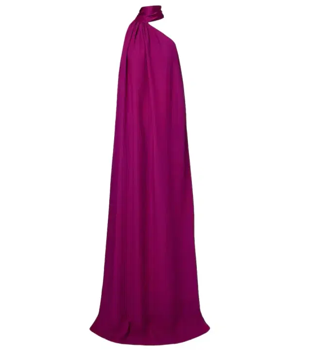 Astor scarf-detail maxi dress