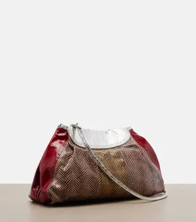 Dries Van Noten Blossom Small patent leather crossbody bag | Thumbnail 4 Dries Van Noten Blossom Small patent leather crossbody bag | Thumbnail 4