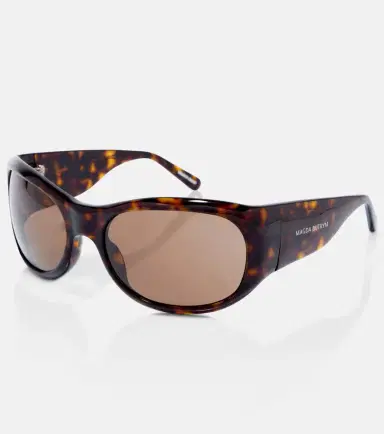 Magda Butrym Logo round sunglasses | Thumbnail 3