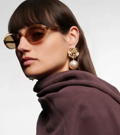 Magda Butrym Logo round sunglasses | Thumbnail 5