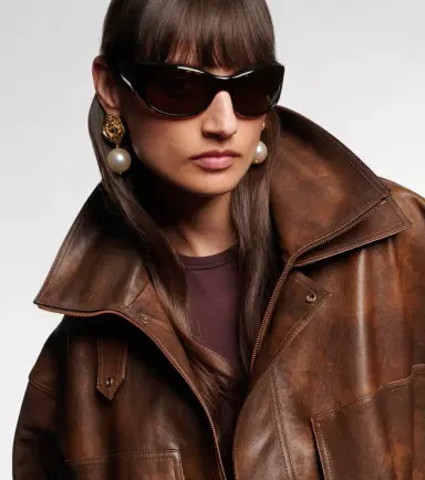 Magda Butrym Logo round sunglasses | Thumbnail 6