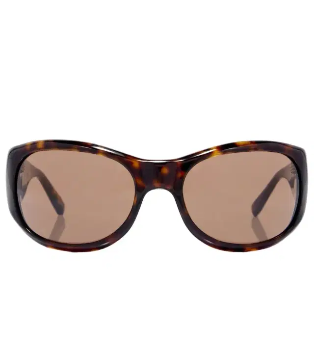 Logo round sunglasses