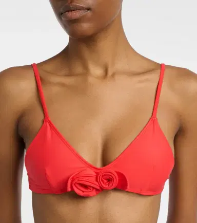 Coperni Flower floral-appliqué bikini top | Thumbnail 3 Coperni Flower floral-appliqué bikini top | Thumbnail 3