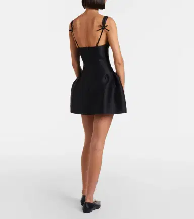 SHUSHU/TONG ace-trimmed minidress | Thumbnail 6