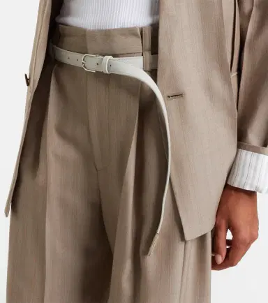 Victoria Beckham Dorian B leather belt | Thumbnail 3