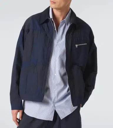 Comme des Garcons Homme Comme des Garçons Homme Cotton-blend blouson jacket | Thumbnail 5