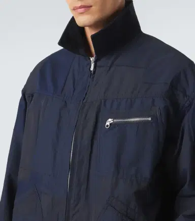 Comme des Garcons Homme Comme des Garçons Homme Cotton-blend blouson jacket | Thumbnail 7