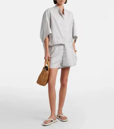 Tod's Striped leather thong sandals | Thumbnail 5 Tod's Striped leather thong sandals | Thumbnail 5