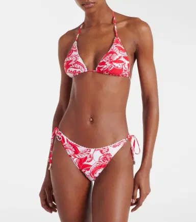 Melissa Odabash Adelaide floral bikini top | Thumbnail 3
