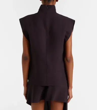 Alaïa Alaïa Poplin turtleneck top | Thumbnail 2