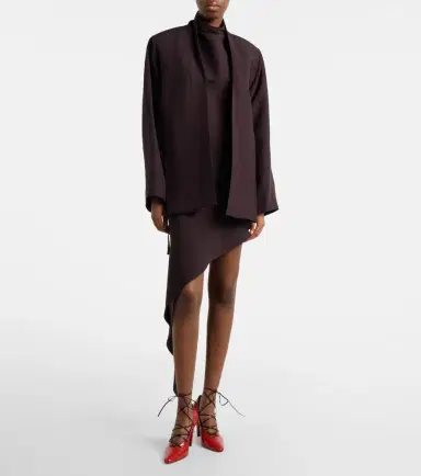 Alaïa Alaïa Poplin turtleneck top | Thumbnail 3