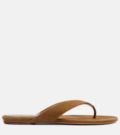 Le Monde Béryl Le Monde Béryl Suede thong sandals | Thumbnail 4