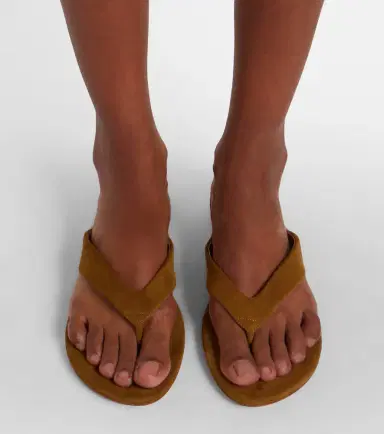 Le Monde Béryl Le Monde Béryl Suede thong sandals | Thumbnail 6