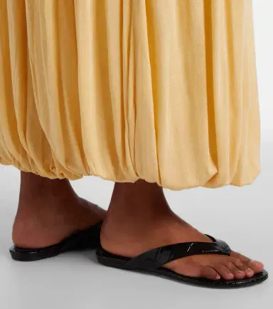 Le Monde Béryl Le Monde Béryl Croc-effect leather thong sandals | Thumbnail 6 Le Monde Béryl Le Monde Béryl Croc-effect leather thong sandals | Thumbnail 6