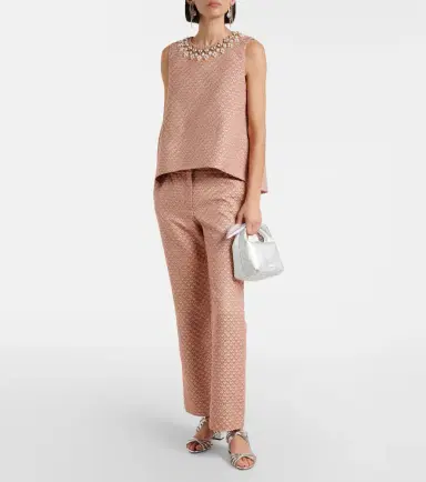 Aquazzura Tell Me mirrored leather mules | Thumbnail 6 Aquazzura Tell Me mirrored leather mules | Thumbnail 6