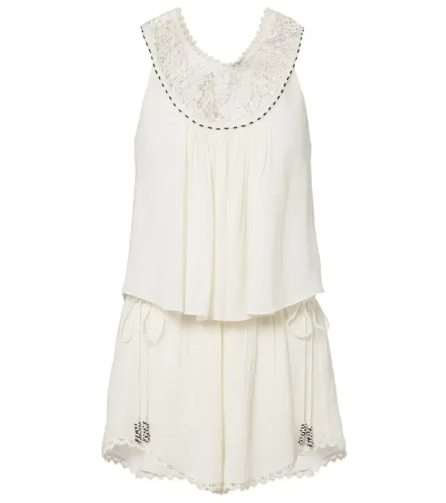 Isabel Marant Nilany beaded silk romper