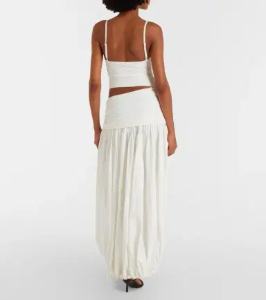 Christopher Esber Orbit cutout ruched jersey maxi dress | Thumbnail 4