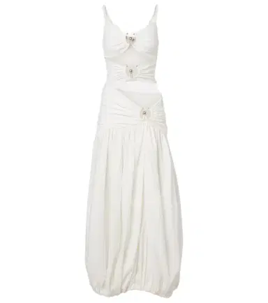Christopher Esber Orbit cutout ruched jersey maxi dress | Thumbnail 1