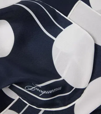 Jacquemus Caur printed silk scarf | Thumbnail 2