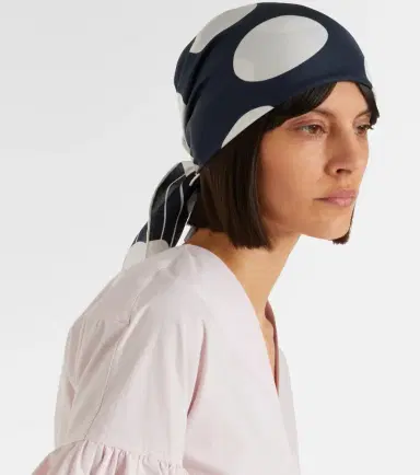 Jacquemus Caur printed silk scarf | Thumbnail 4