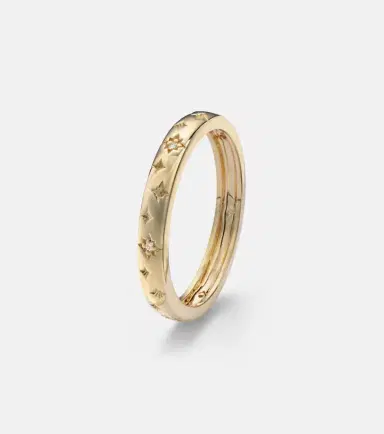 STONE AND STRAND Northern Star 14kt gold ring with diamonds | Thumbnail 2 STONE AND STRAND Northern Star 14kt gold ring with diamonds | Thumbnail 2