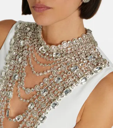 Costarellos Embellished gown | Thumbnail 3