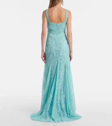 Costarellos Lace gown | Thumbnail 3