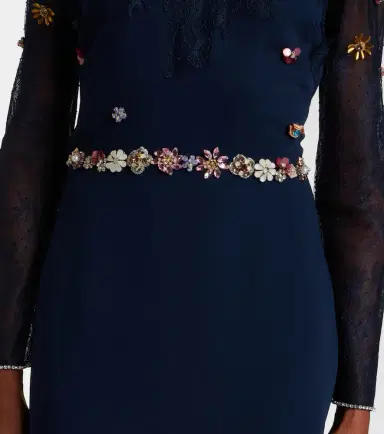 Costarellos Embellished lace-trimmed gown | Thumbnail 5 Costarellos Embellished lace-trimmed gown | Thumbnail 5
