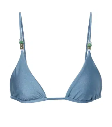 Jade Swim Via beaded bikini top | Thumbnail 1