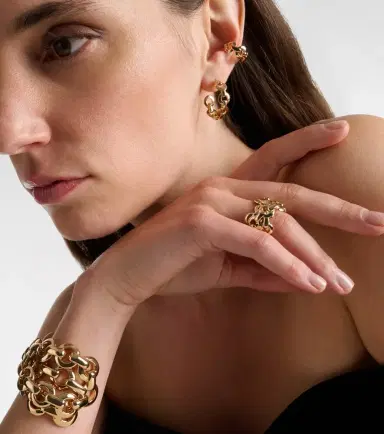 Jennifer Fisher 14kt gold-plated ring | Thumbnail 4 Jennifer Fisher 14kt gold-plated ring | Thumbnail 4