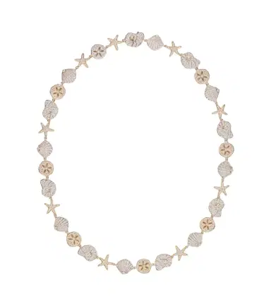 Sydney Evan Sea Life 14kt gold necklace with diamonds | Thumbnail 1 Sydney Evan Sea Life 14kt gold necklace with diamonds | Thumbnail 1