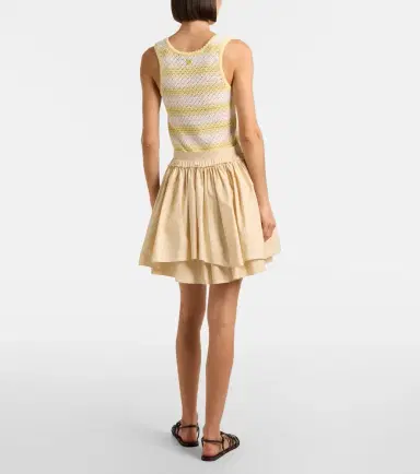 Loewe Paula's Ibiza cotton poplin miniskirt | Thumbnail 4 Loewe Paula's Ibiza cotton poplin miniskirt | Thumbnail 4
