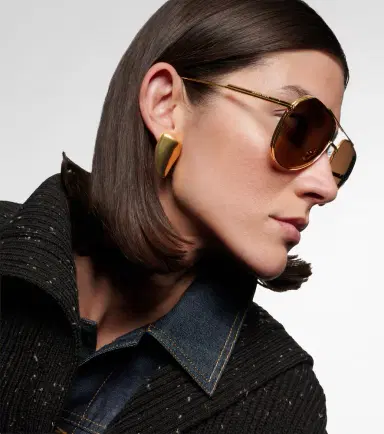 Bottega Veneta Light Ribbon aviator sunglasses | Thumbnail 2 Bottega Veneta Light Ribbon aviator sunglasses | Thumbnail 2