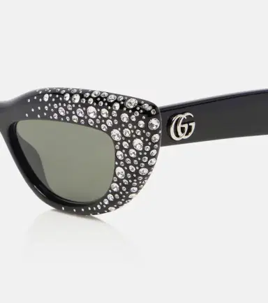 Gucci Double G embellished cat-eye sunglasses | Thumbnail 3 Gucci Double G embellished cat-eye sunglasses | Thumbnail 3