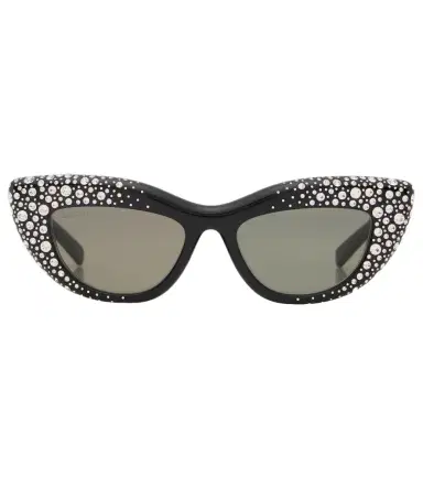 Gucci Double G embellished cat-eye sunglasses | Thumbnail 1 Gucci Double G embellished cat-eye sunglasses | Thumbnail 1