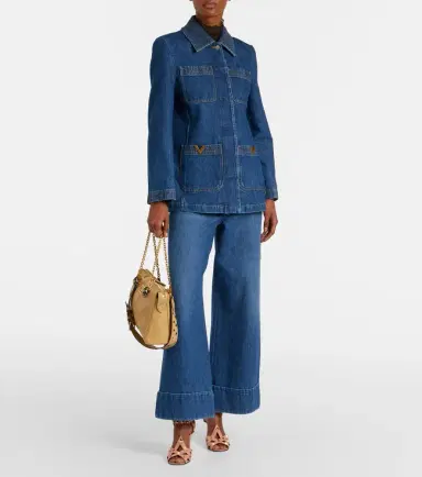 Valentino Garavani Panthea VLogo leather shoulder bag | Thumbnail 6 Valentino Garavani Panthea VLogo leather shoulder bag | Thumbnail 6