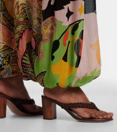 Gianvito Rossi Braided leather thong sandals | Thumbnail 5