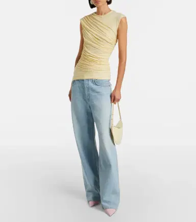 AGOLDE Ester ruched top | Thumbnail 3 AGOLDE Ester ruched top | Thumbnail 3