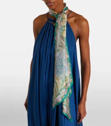 Zimmermann Floral silk scarf | Thumbnail 4