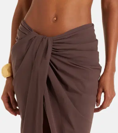 Jacquemus Paréo draped beach cover-up | Thumbnail 2 Jacquemus Paréo draped beach cover-up | Thumbnail 2