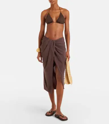 Jacquemus Paréo draped beach cover-up | Thumbnail 3 Jacquemus Paréo draped beach cover-up | Thumbnail 3